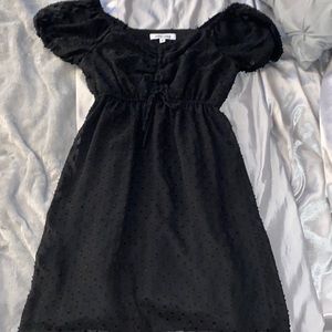 black dress